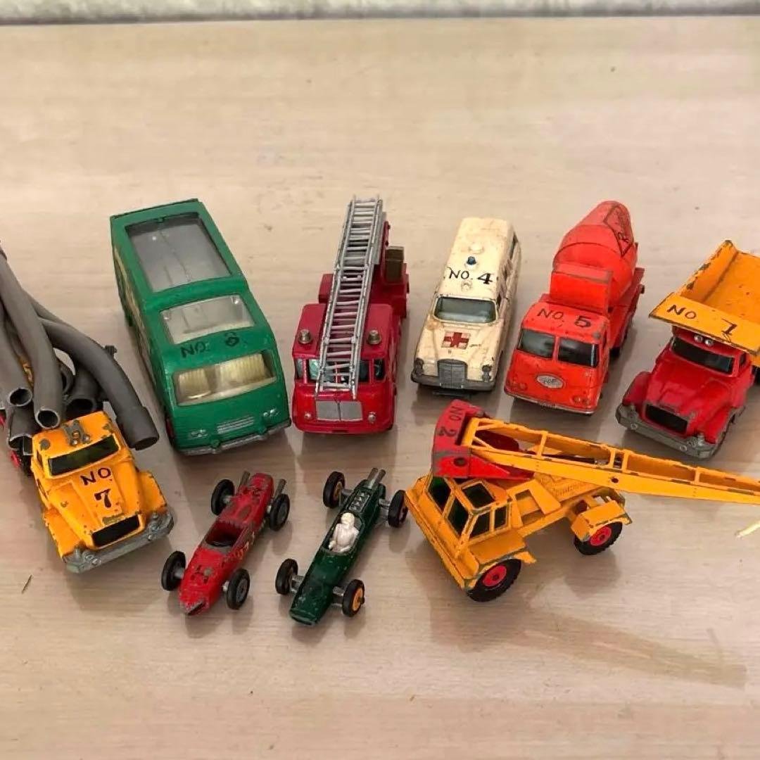 希少 マッチボックス キングサイズ ビンテージ ミニカー 7台＋2 セット