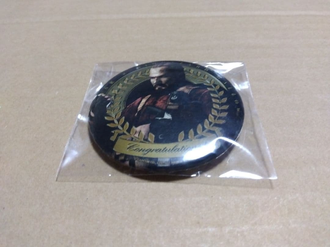 バイオハザード　バリー　缶バッジ　CAPCOM