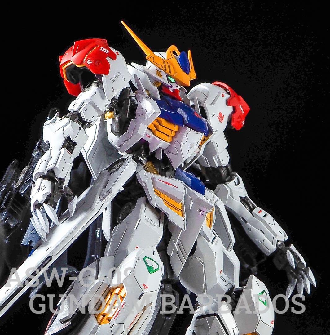 mg ガンダムバルバトスルプス　全塗装　完成品　バルバトスルプス　ラスト在庫