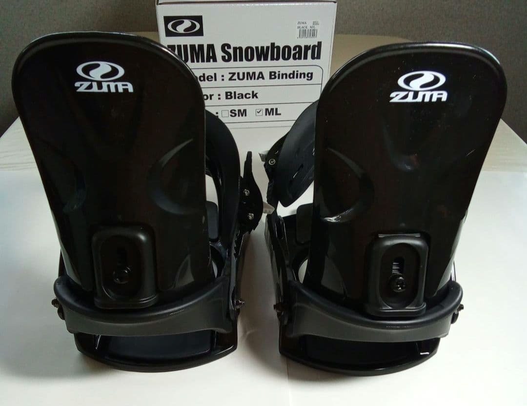 新品 未使用/ZUMA ボードビンディング BLACK /ML