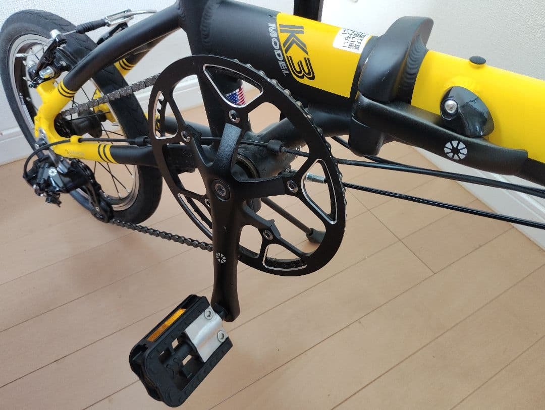 DAHON K3 黄色・黒